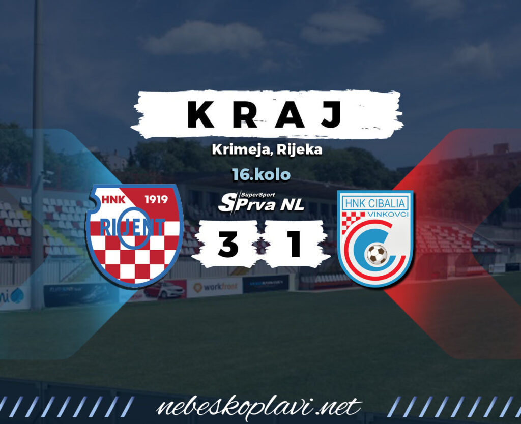 Novo slabo izdanje i poraz u Rijeci, Orijent – Cibalia 3:1 (1:0)